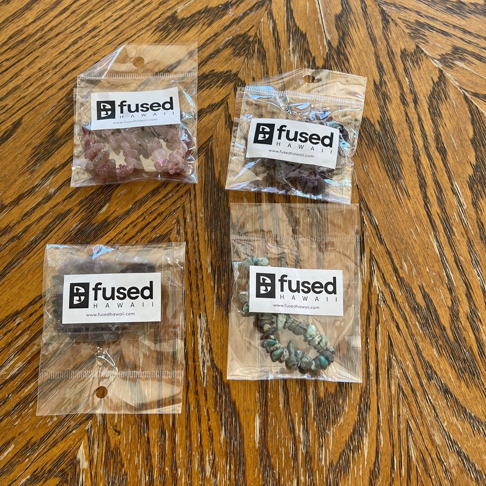 Fused Hawaii Beaded Bracelets